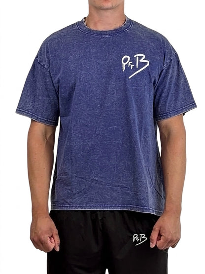 T-Shirt Washed Blue